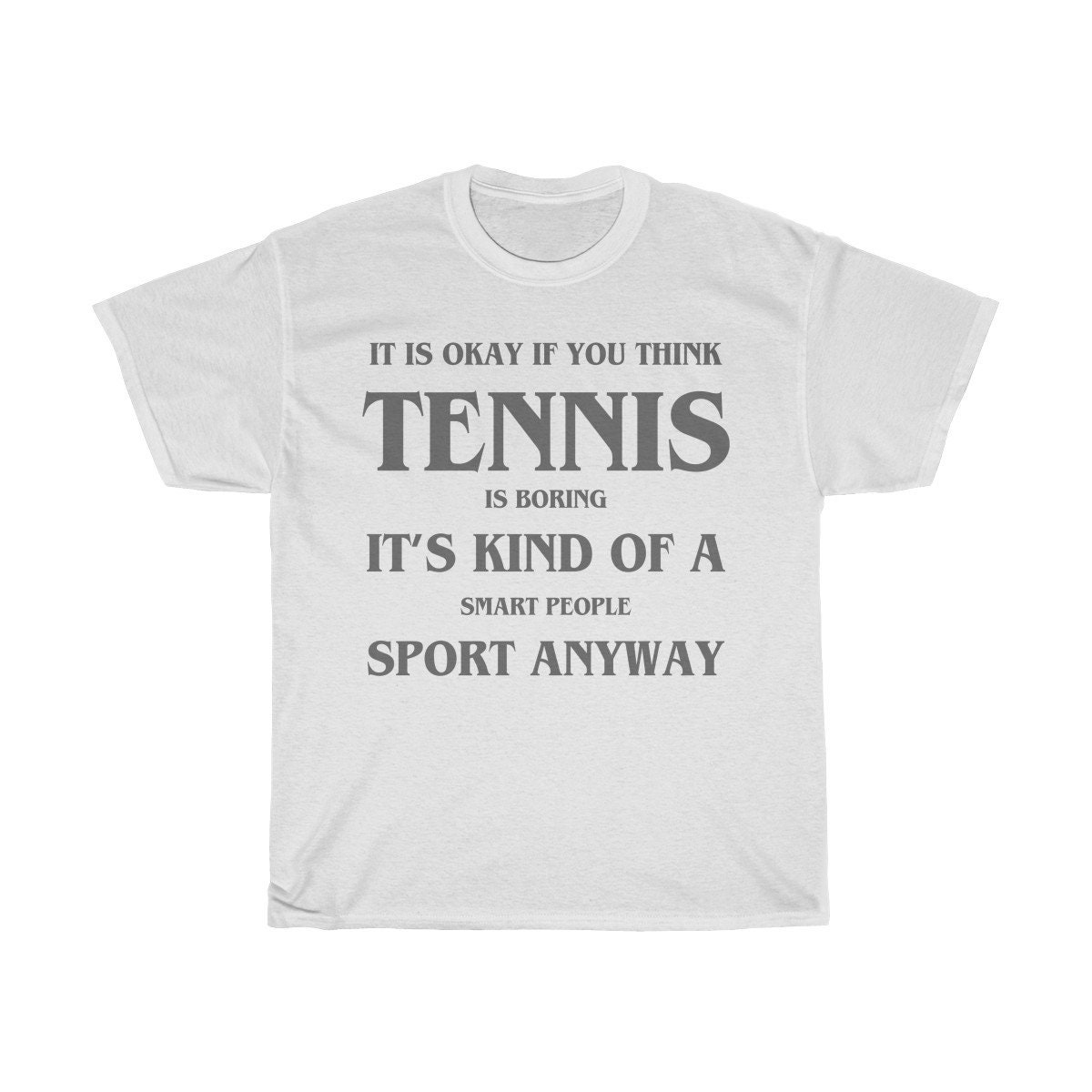 Funny Tennis shirt Fun Tennis player T-shirt Tennis fan | Etsy