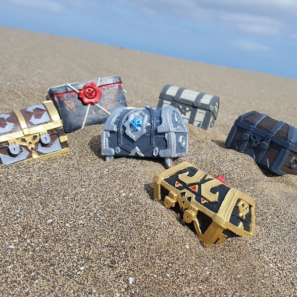 Sea Of Thieves Inspired Treasure Chests