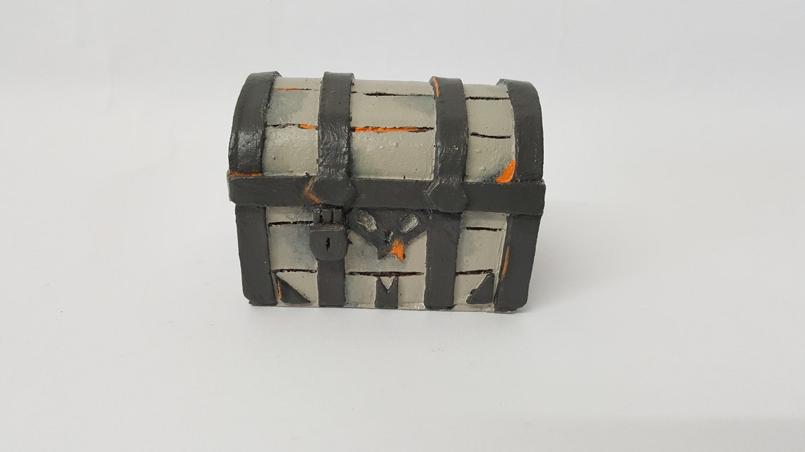 Sea of Thieves Inspired Ashen Treasure Chests Etsy