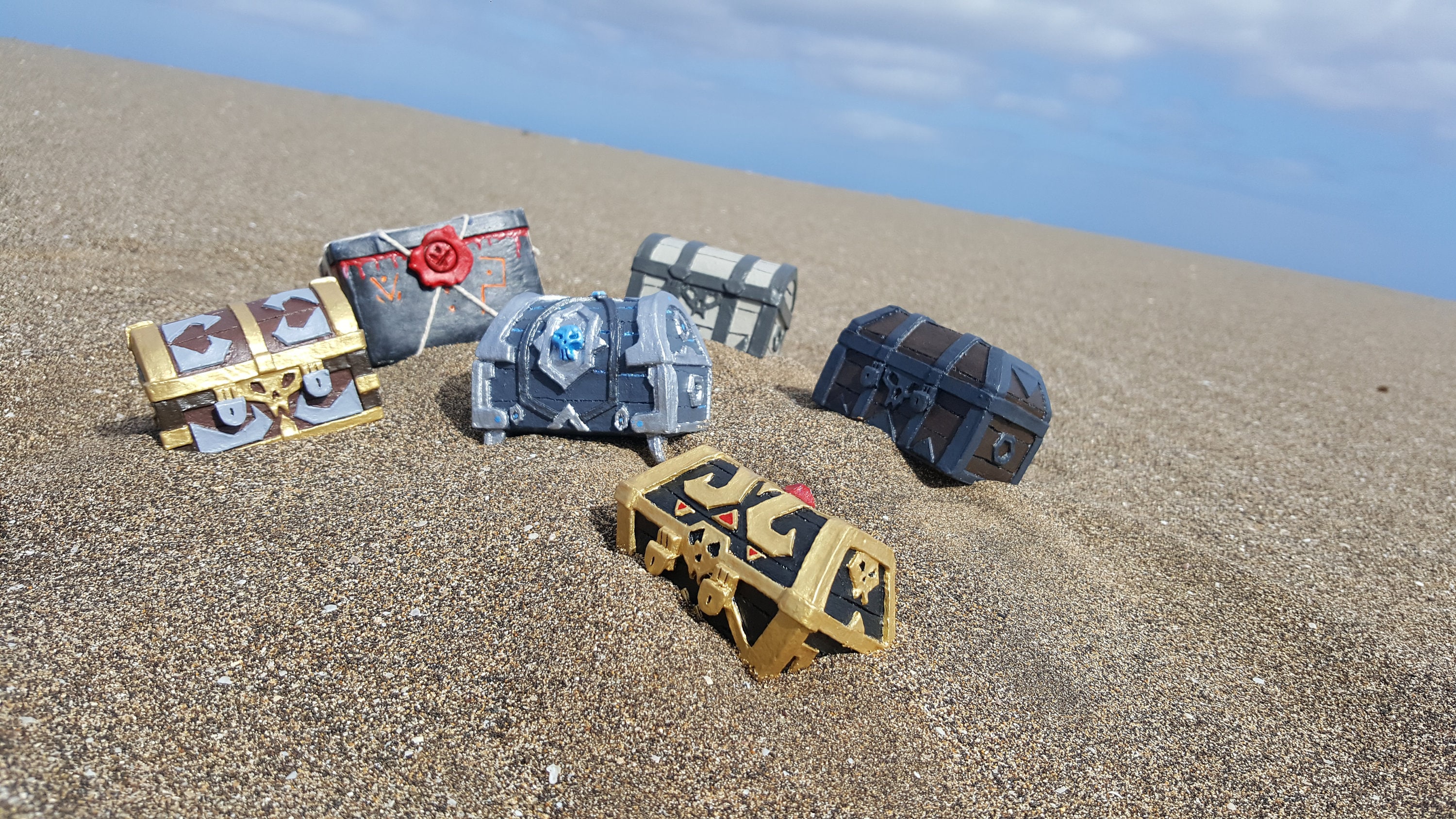 Sea of Thieves Inspired Treasure Chests Etsy
