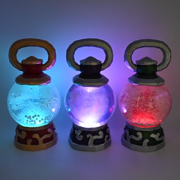 Lanterne lumineuse orb lumineuse inspirée de Sea of Thieves