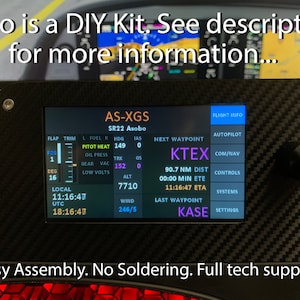 CLASS ECHO - Microsoft Flight Simulator 2020 (PC) Info, Autopilot & Radio Touchscreen Controls for Honeycomb Alpha / Saitek Pro Flight