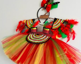 Caribbean Carnival Outfit Carnival for Kids Carnival Parade costume carribean set Same Day Shipping