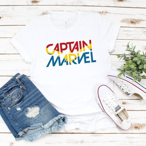 disney captain marvel shirt