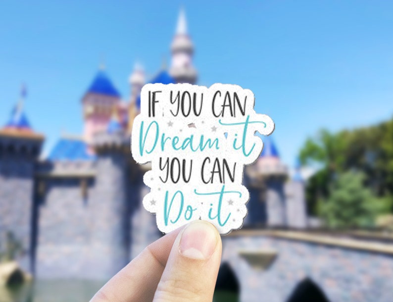 Disney Quote Disney Stickers Disney Gifts Laptop Stickers Etsy