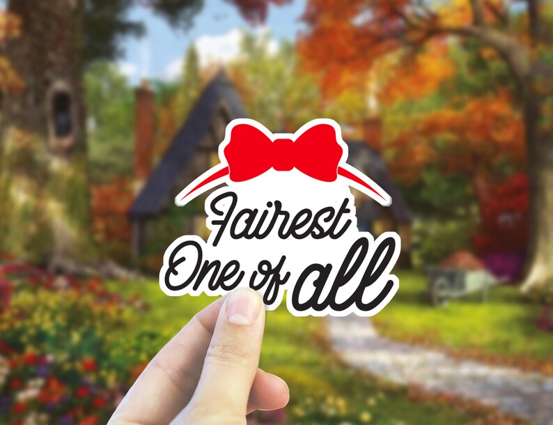 Snow White Disney Sticker Laptop Sticker Vinyl Stickers Etsy