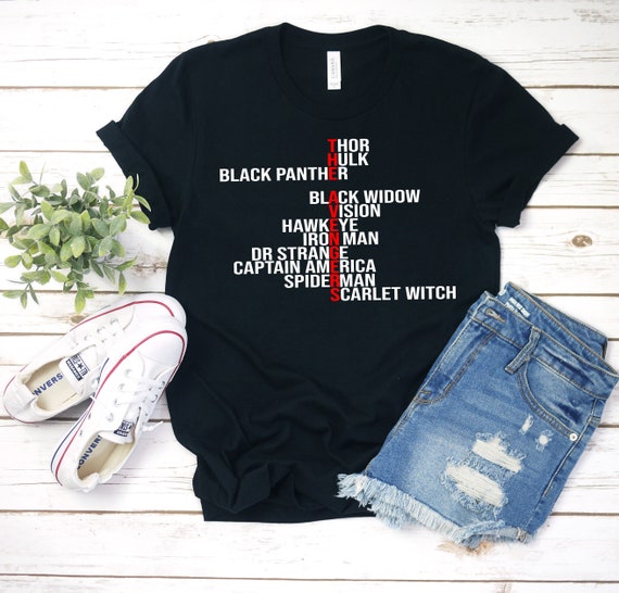 etsy avengers shirt