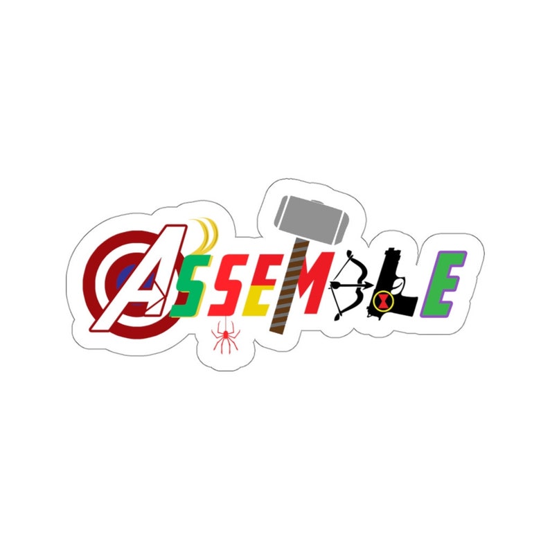 Avengers Endgame Marvel Sticker Marvel Comics Disney Etsy