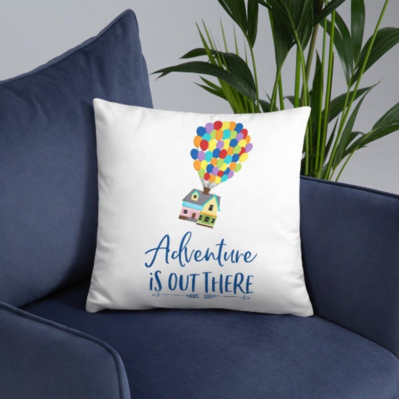Disney Pillow Up Movie Pixar Adventure is Out There Up Etsy
