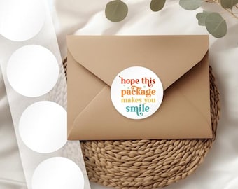 5 Shipping Label Bundle | Small Business PNG  | Printable Thank You Labels | Happy Mail Clipart