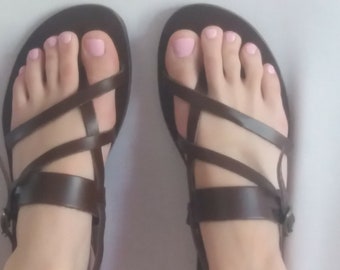 summer shoes brown toe ring sandals greek sandals designer shoes wedges brown sandals leather sandals handmade sandals slingback sandals