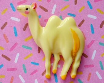 Safari Animal Pony Beads lion elephant giraffe zebra camel rhino Sand color