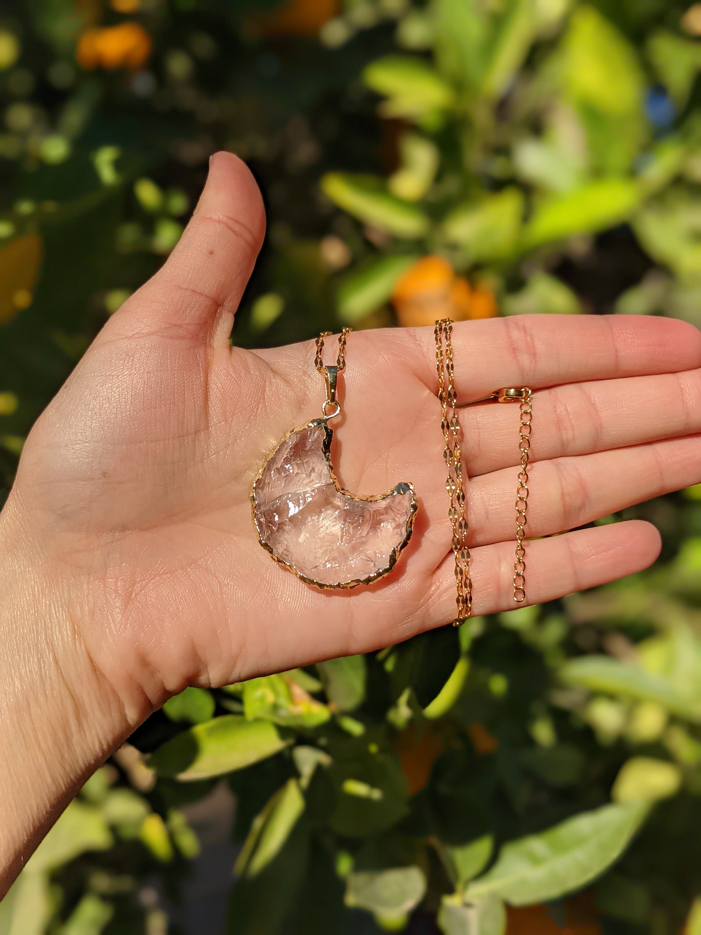 Pineapple sale quartz necklace