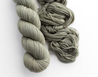 Fingering Superwash Merino Nylon Strumpgarn Tonal Handfärgat Garn Thicket