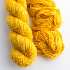 Fingering Superwash Merino Nylon Sock Yarn Tonal Hand Dyed Yarn Merigold