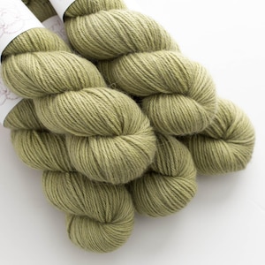 Rosemary DK Weight Baby Alpaca Garn Ett Nystan Handfärgat Tonal Garn Kettle Acid Dye