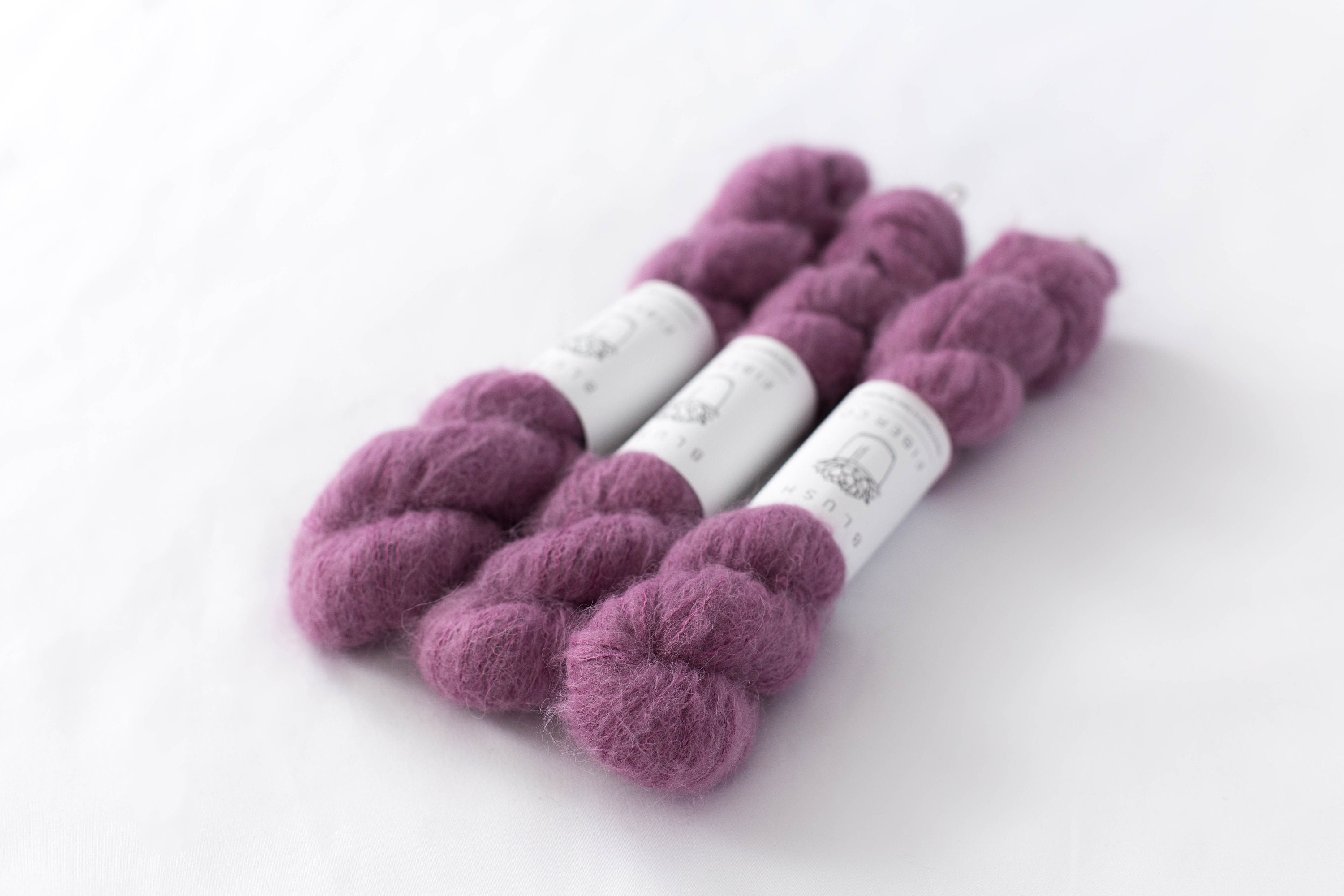 Alpaca Yarn Starter Gift Set- Power Pink Suri Alpaca Yarn – Wisteria Suri  Ranch