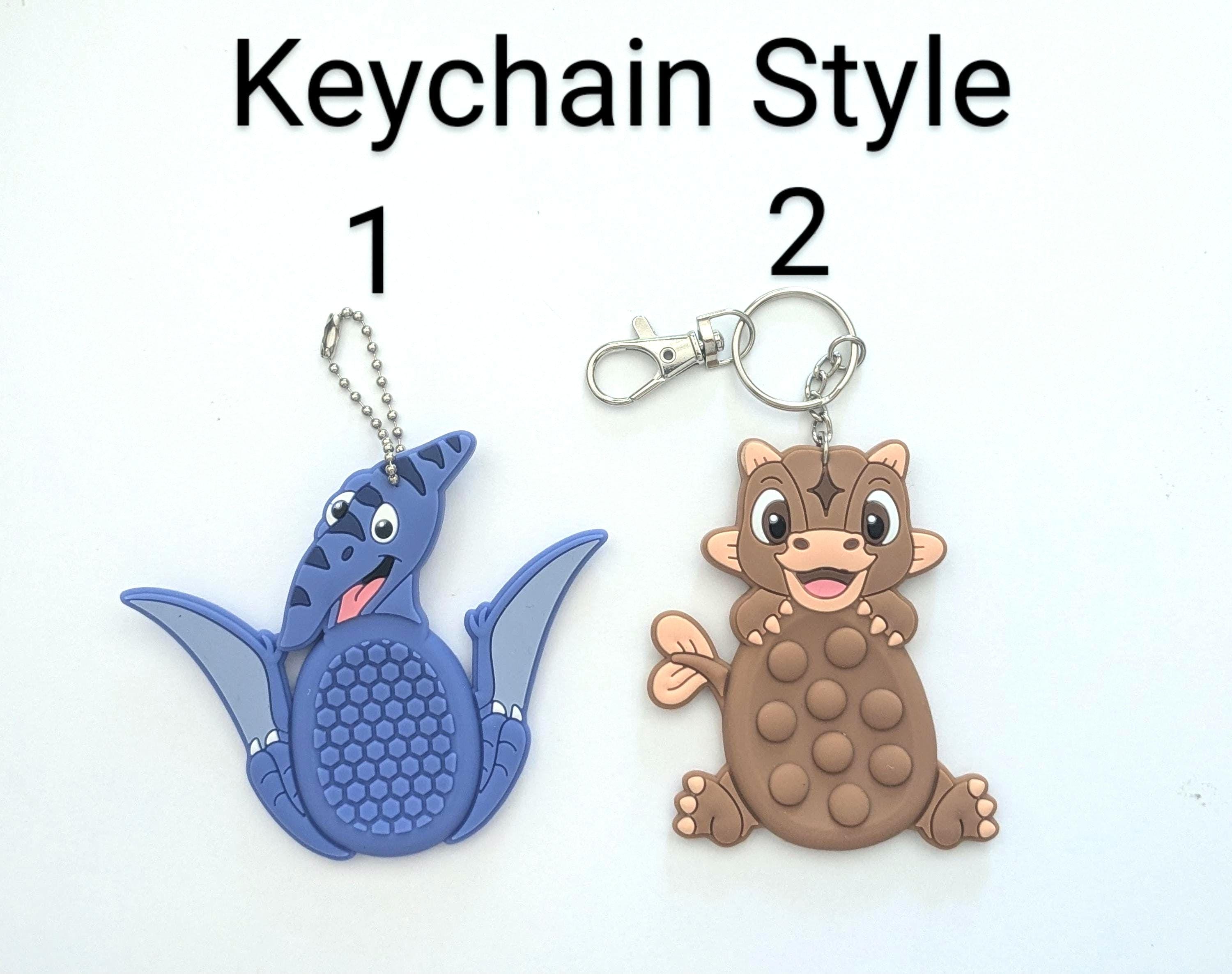 Textured Fidget Keychain – Tactile Worry Stone Tool for Anxiety, ADHD ...