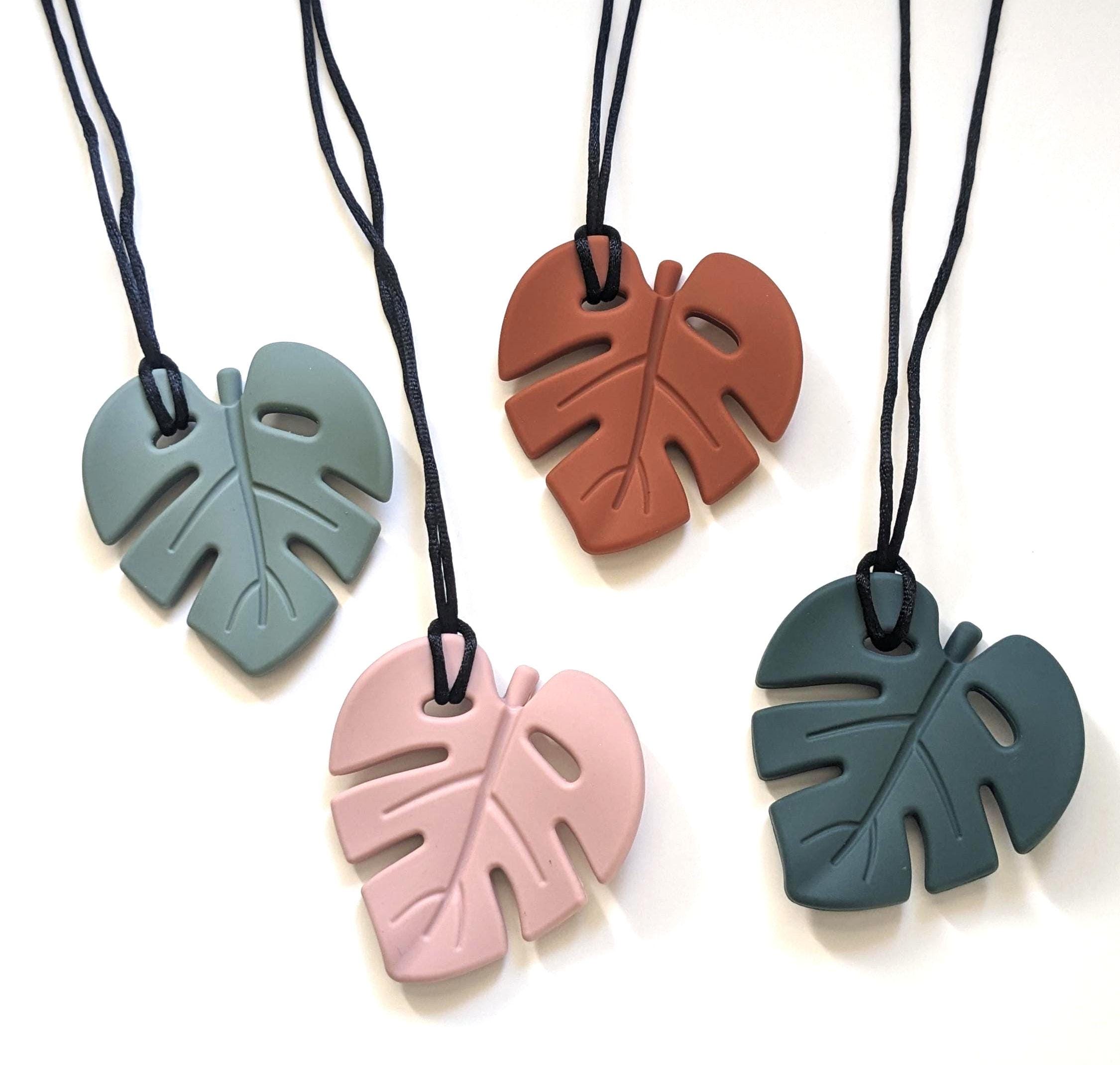 Chic Silicone Necklace | Stim Toy | Sensory | Fidget |  Pendant Necklace | Chewy Necklace | Chewlry | Picking fidget