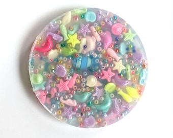 Ocean Sensory Fidget Picky Pad: Calming Bead Picking Toy