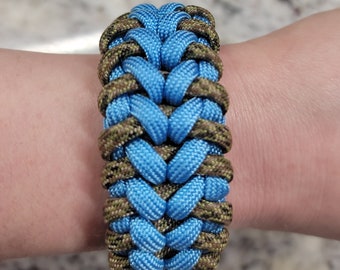 Infantry CIB Modified Wind Turbine Paracord Bracelet