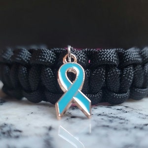 Prostate Cancer Awareness Paracord Bracelet