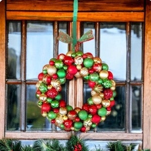 21&quot; Shatterproof Ornament Wreaths
