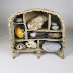 Freestanding curiosity cabinet, shrine, magical item, altar