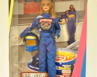 NASCAR Barbie 50th Anniversary Collector Edition Etsy