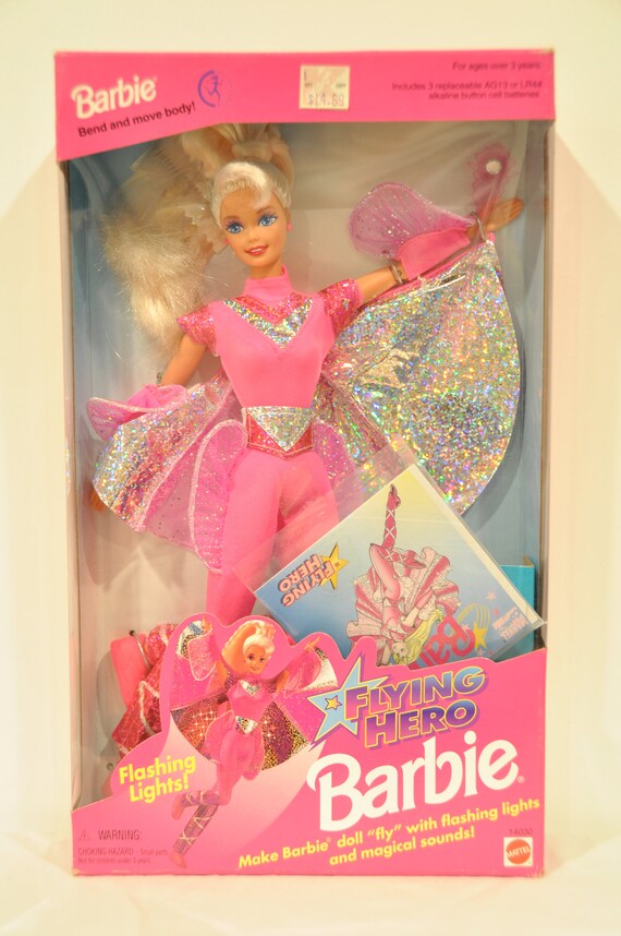 flying hero barbie