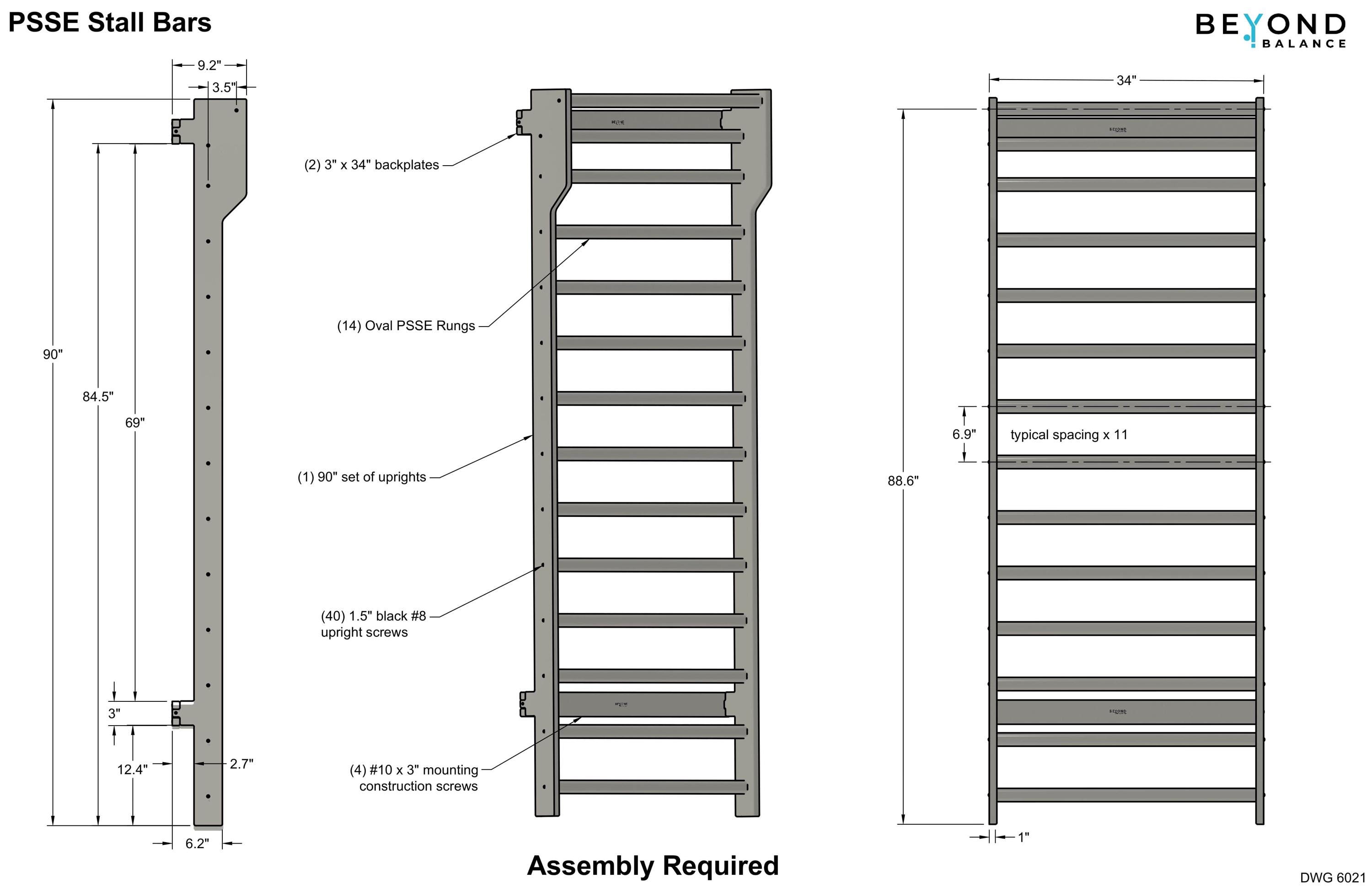 Schroth stall bars sale