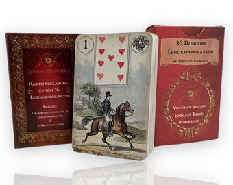 Lenormand Cards Endless Love Borderless