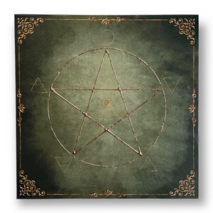 Lenormand e Tarô / Elementos de Bruxa Verde Antigo