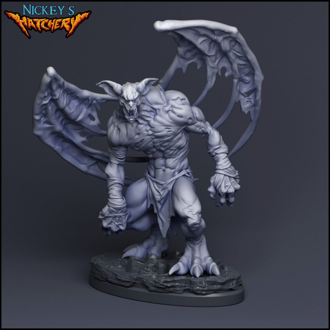 Bat Demon Miniature Creatures of the Night Inspired by Castlevania - Etsy
