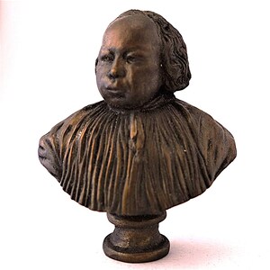 Miniature handmade bust, Dollhouse bust, scale 1:12, Dollhouse figurine, Hand painted miniature bust, Limited edition art sculpture, Gypsum