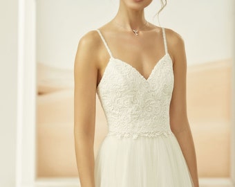 ivory bridesmaid top