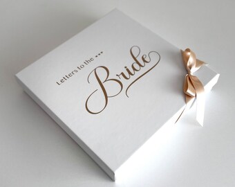 Buy Personalised Letters To The Bride Scrapbook or Photo Album Gift Online