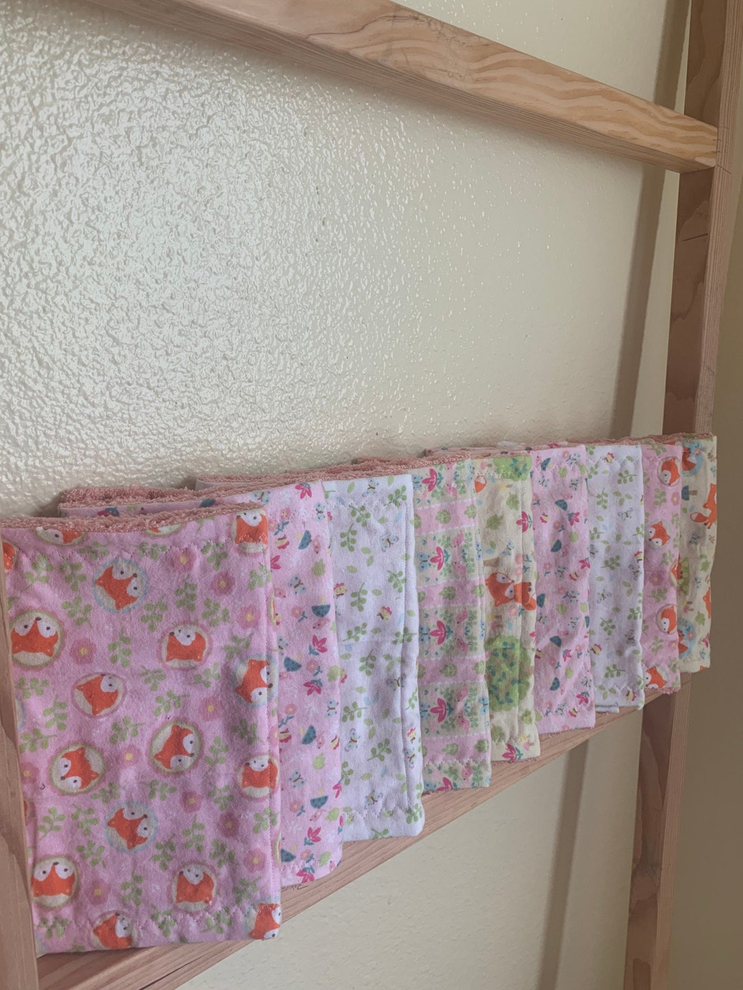 Pink. Shop Rags Pink Fox Reuasble Baby Rags, Super Soaker Burping Rags, Baby Shower ...