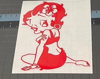Betty Boop Decal #4