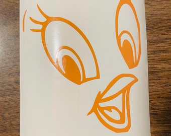 Tweety Bird 5-Inch Die-Cut Vinyl Sticker - Waterproof Decal For Car, Laptop, Window