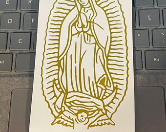 Virgen De Guadalupe Decal