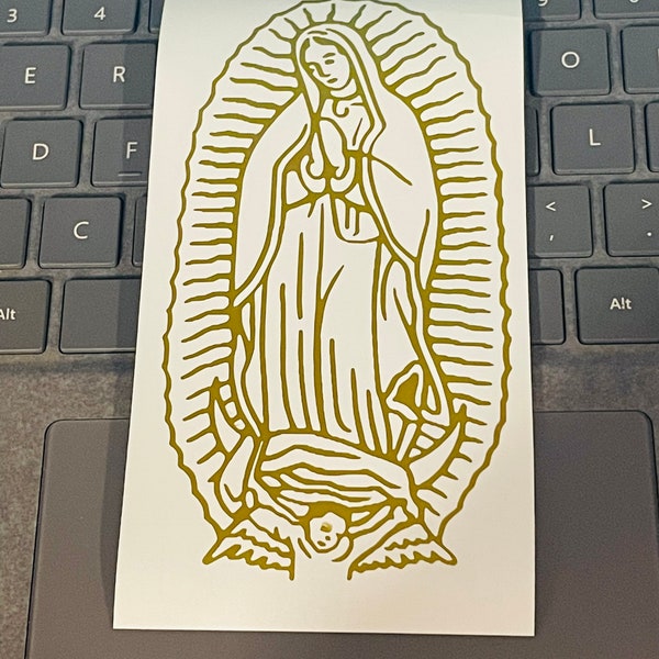 Virgen De Guadalupe Decal