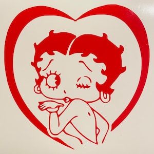 Betty Boop Decal #17