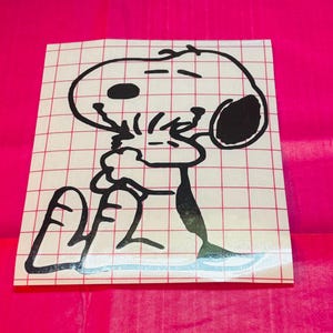 Snoopy Decal #7