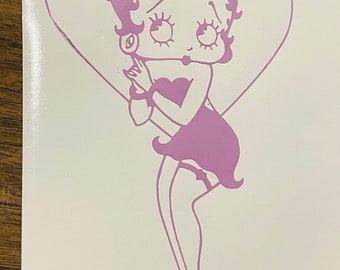 Betty Boop Decal #11