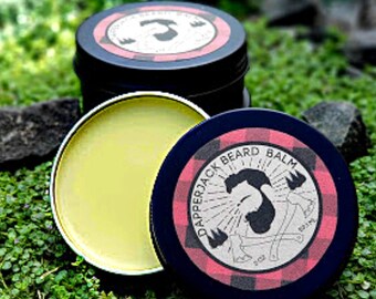 Handcrafted Beard Balm & Styling Wax - All-Natural Grooming Gift - Dapper Jack Beard Moisturizer and Styling Product