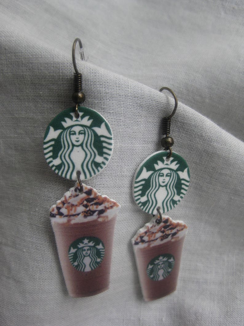 starbucks earrings amazon