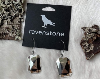 The Silver Gem Earrings | Ravenstone | Nickel-Free Jewelry