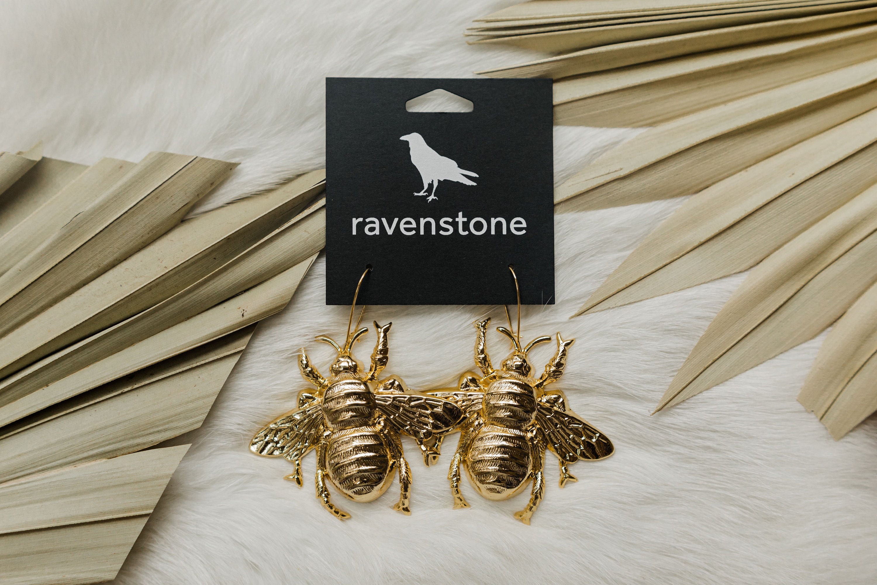 The Big F ing Bee Earrings Ravenstone Nickel free Jewelry Etsy