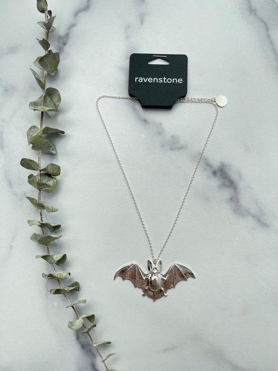 Sterling Silver Hanging Bat Pendant Necklace Silver Hanging - Etsy |  Necklace, Sterling silver pendants, Hanging bat